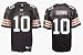 Sporting Goods : Brady Quinn Cleveland Browns Home NFL Replica Jersey