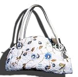 Azure Suzette Doctor Bag Quilted Handbag by Donna Sharp! Sells in upscale stores for $69.99 Model 43699