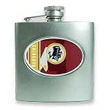 NFL Washington Redskins Stainless Steel Hip Flask 6oz
