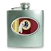 NFL Washington Redskins Stainless Steel Hip Flask 6oz