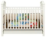 DaVinci Roxanne 3-in-1 Convertible Wood Baby Crib in Antique White