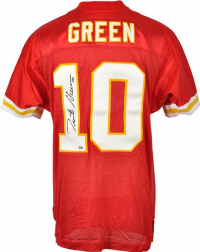 Trent Green Autographed Jersey | Details: Kansas City Chiefs, Authentic, Red, Reebok