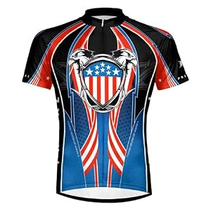 Buy Primal Wear Patriot Shortsleeve Cycling Jersey with DeFeet Socks - Your Choice of Size