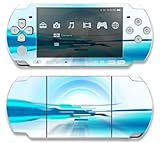Abstract Future World Blue Decorative Protector Skin Decal Sticker for Sony ....