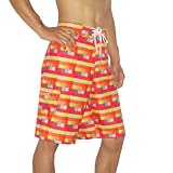Mens Hurley Skate & Surf Boardshorts Board Shorts - Multicolor (Size: 34)