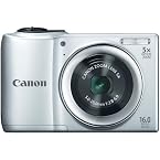 Canon PowerShot A810 (Sliver) with 4 GB SDHC Card + Case + Charger
