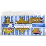 Chanukah Cookie Cutter Set 3 Stainless Steel Star Dreydel Menorah