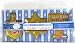 Chanukah Cookie Cutter Set 3 Stainless Steel Star Dreydel Menorah