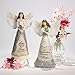 Elements Mother Angel Figurine by Pavilion, 8-Inch, Reads a Mother Loves with All Her Heart