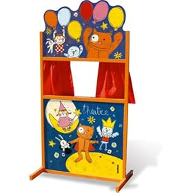 Vilac - 1211 - Jeux et Jouets en Bois - Th��tre r�versible 100 Drine