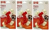 Nylabone DuraChew Double Bone Bacon Wolf 3 pk
