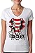 Awkwardstyles Women's Pirate Costume V-Neck T-Shirt Happy Halloween Shirt