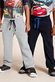 2 Pack - Cotton Rich Drawstring Joggers