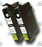 2 Chipped Compatible Epson T1291 Black 'APPLE' Ink Cartridges for the Epson Stylus SX425W Printer from 'The Ink Squid' - 2 x T1291 - Black. The Latest Chips, Fully Compatible With the Epson Stylus Office B42WD BX305F BX305FW BX320FW BX525WD & BX625WD and the Epson Stylus SX420W SX425W SX525WD & SX620FW Printer models and the Maximum ml Capacity of any Compatible Ink Cartridge.