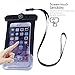 Waterproof Case, FONTAR Universal [Float] Waterproof Cell Phone Case [With Compass,Armband,Lanyard] for iPhone 6,6S,6 Plus,6S Plus, Samsung Galaxy S5,S6,S7,Edge,Note 4,5,LG G3,G4,G5 (Black)