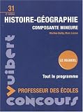 Histoire-G�ographie composante mineure : Concours professeur des �coles