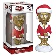 Santa C-3PO - Star Wars Holiday - Mini Bobble-Head