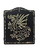 Winmau Dragon Classic Dartboard Cabinet - Black