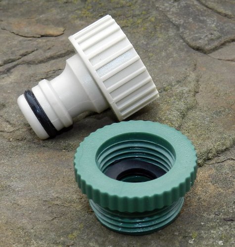 Wasserhahn-Adapter 2-fach für Indoor Wasseranschlüsse mit 3/4 Zoll