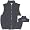 Mens Sonic Fleece Vest-Black (MD)