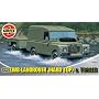 Airfix A02324 1:76 Scale LWB Land Rover (Hard Top) & Trailer Military Vehicles Classic Kit Series 2
