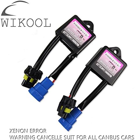 Wikool HID Xenon Canbus Warning Canceller Error Free Anti Flicker Capacitor