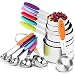 U-Taste 12 Piece Measuring Cups and Spoons Set in 18/8 Stainless Steel : 7 Measuring Cups & 5 Measuring Spoons