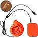 WJA Mini Blower Fan for Dinosaur Costume or Doll Mascot Head or Other Inflatable Game Clothing Suits, Orange