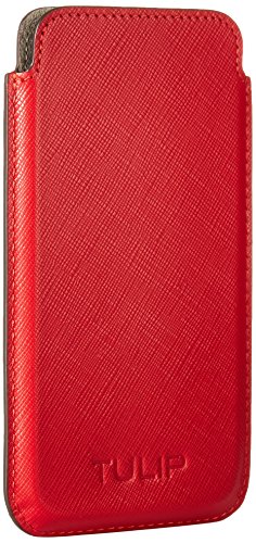 Tulip Case Aura iPhone 6 Genuine Leather Case - Retail Packaging - Red
