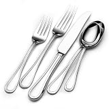 Wallace Medallian 65-Piece Stainless-Steel Flatware Set with Bonus Chest, Service for 12