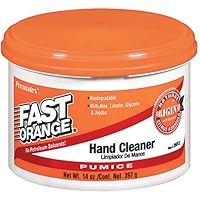 Permatex 35013 Fast Orange Cream Hand Cleaner (Pumice), 14 oz.