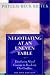 Negotiating at an Uneven Table: Developing Moral Courage in Resolving Our Conflicts
