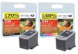 2 Compatible Printer Ink Cartridges For Canon Pixma Ip2600 Blacktri colour High Capacity