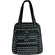 Midnight Black Lug Round Trip Polka Dot Puddle Jumper Overnight Tote Bag