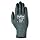 Ansell HyFlex 11-801 Nylon Glove, Black Foam Nitrile Coating, Knit Wrist Cuff, Size 9 (Pack of 1)