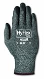 Ansell Hyflex Glove With Black Nitrile Foam Palm Coating Size 9 (Medium)