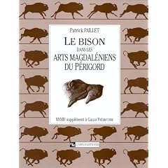 Gallia Pr�histoire, suppl�ment, num�ro 33 : Le bison dans les arts magdal�niens du P�rigord