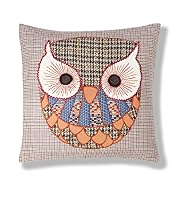 Owl Appliqué Cushion