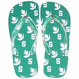 My Team Michigan State Spartans Flip Flops