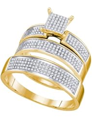 0.53CTW DIAMOND FASHION TRIO SET