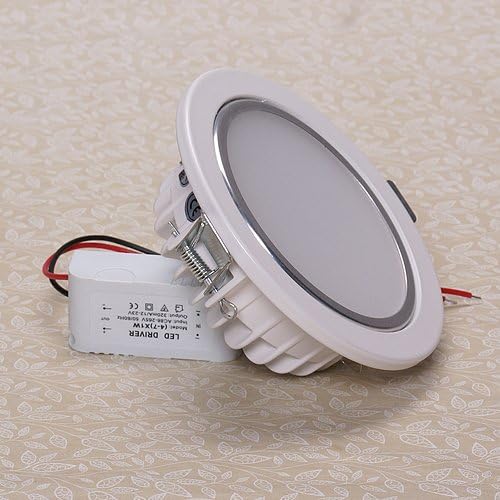Jcmd Dimmable 12w Warm White LED Recessed Ceiling Light, Driver Included