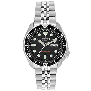 Seiko Men's SKX007K2 Diver's Automatic Watch (Watch) 