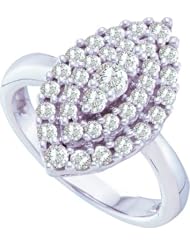 1.00CTW DIAMOND FASHION RING