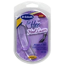 Dr. Scholl's For Her Clear Gel Heel Liner-1 pair