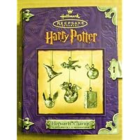 Hallmark Harry Potter Hogwarts Charms Pewter Ornaments