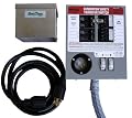 GenTran 3028K 30 Amp 8-Circuit Transfer Switch/Power Inlet Box/Power Cord Kit For Up To 7,500-Watt Generators