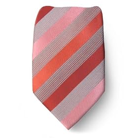 Mens BCBG Designer Silk Tie - Brown
