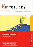 Produkt-Bild: Kannst du das?: Fit f&uuml;r den &Uuml;bertritt in Realschule und Gymnasium