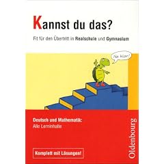 Kannst du das?: Fit f�r den �bertritt in Realschule und Gymnasium