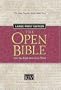 The Open Bible: Large Print Edition